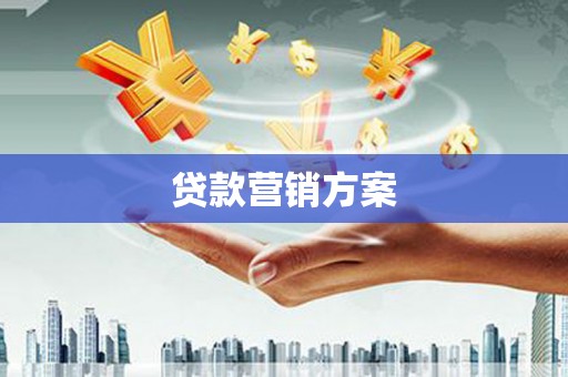 横县贷款营销方案