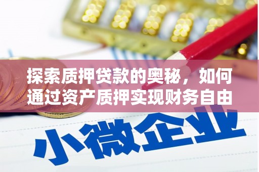 新园探索质押贷款的奥秘，如何通过资产质押实现财务自由