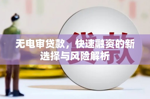 田寮无电审贷款，快速融资的新选择与风险解析