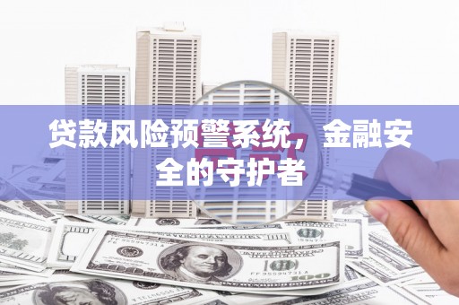 天等贷款风险预警系统，金融安全的守护者