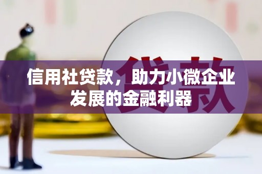 云南信用社贷款，助力小微企业发展的金融利器