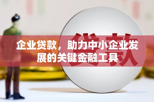 潼关企业贷款，助力中小企业发展的关键金融工具