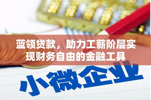 礼县蓝领贷款，助力工薪阶层实现财务自由的金融工具