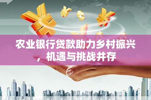 桐庐农业银行贷款助力乡村振兴，机遇与挑战并存