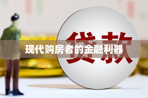 洋县现代购房者的金融利器