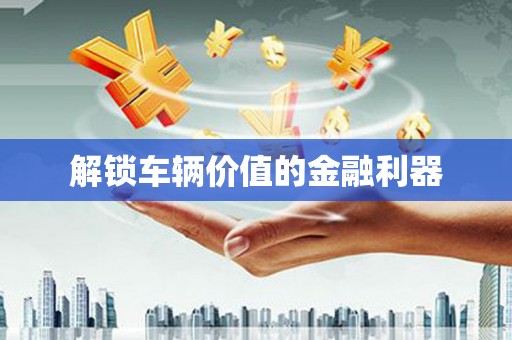 白山解锁车辆价值的金融利器